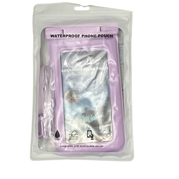 Other - New-Waterproof Phone Pouch - Purple